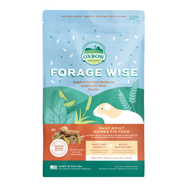 Oxbow Forage Wise Adult Guinea Pig Food 4lb