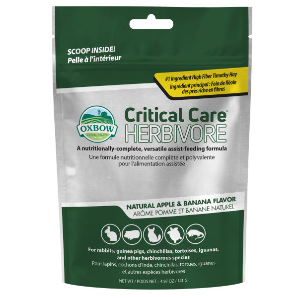 Oxbow Critical Care Herbivore - Apple Banana