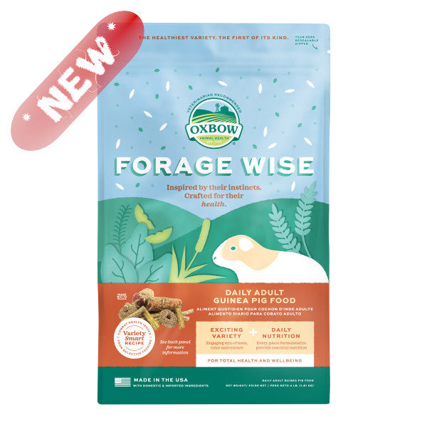 Oxbow Forage Wise Adult Guinea Pig Food 4lb